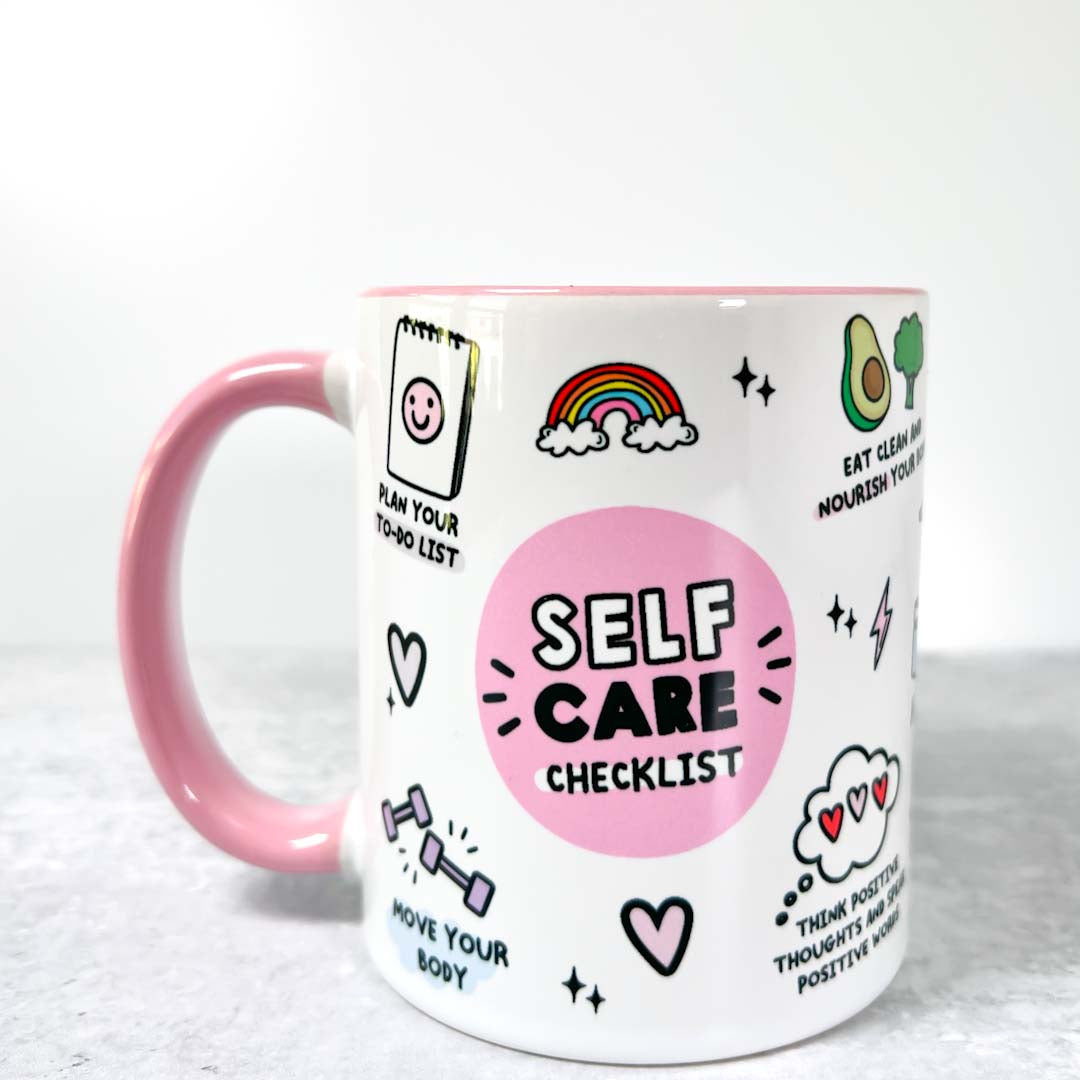 SELFCARE CHECKLIST MUG
